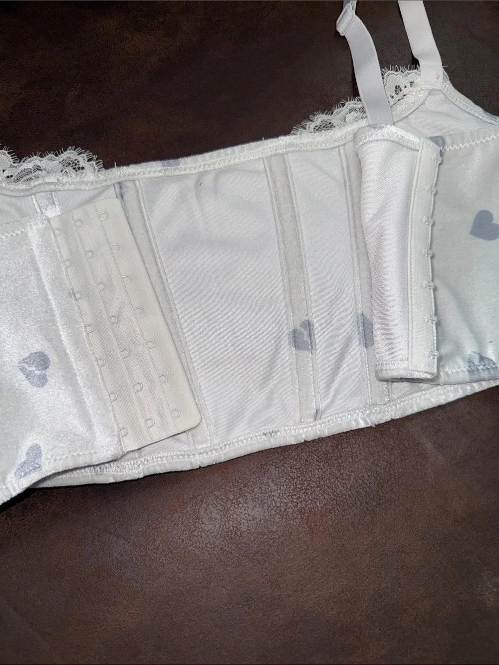 Skims - Women’s Heart - Velvet Lace Corset - NWT